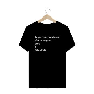 Nome do produto Camiseta Pequenas Conquistas