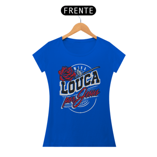 Nome do produto Baby Look - Louca por Jesus