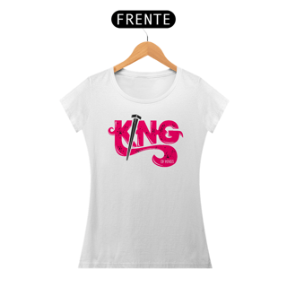 Nome do produto Baby Look - King (Branca)