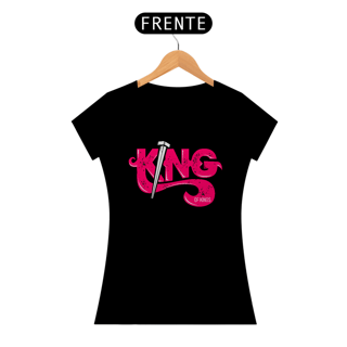Nome do produto Baby Look - King (Preta)