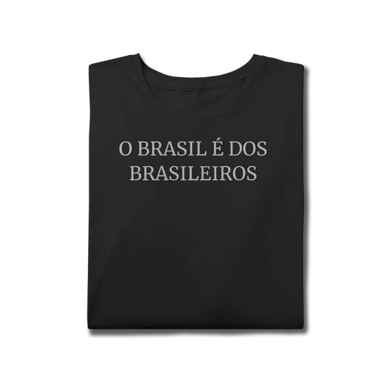 T-Shirt Plus Size BRASIL DOS BRASILEIROS