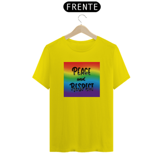 Nome do produto T-Shirt Quality Peace and Respect