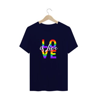 Nome do produto T-Shirt PLUS SIZE Love Is Love