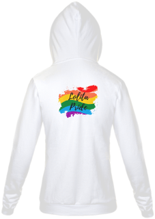 Nome do produto Moletom Com Zíper Unissex Lolita Pride