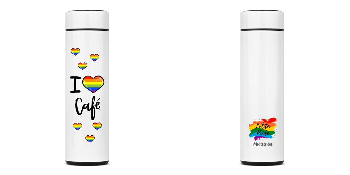 Nome do produto: Garrafa Térmica I Love Café