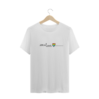 Nome do produto T-Shirt Quality Love Is Love