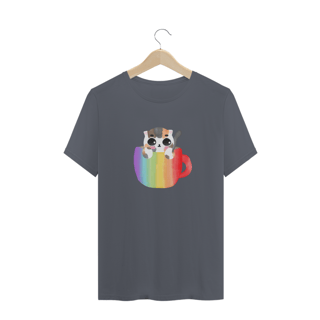 Nome do produto T-Shirt Quality Gato na Caneca