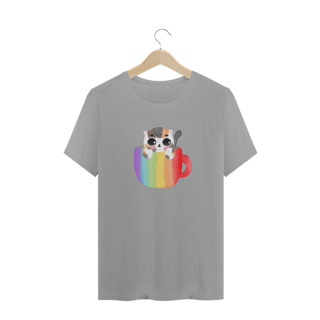 Nome do produto T-Shirt Quality Gato na Caneca
