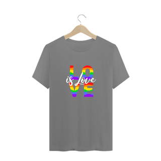 Nome do produto T-Shirt PLUS SIZE Love Is Love