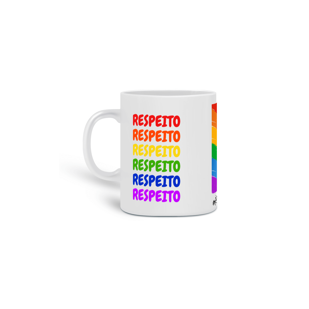 Nome do produto: Caneca Respeito