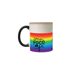 Nome do produto Caneca MÁGICA Foco, força e fé