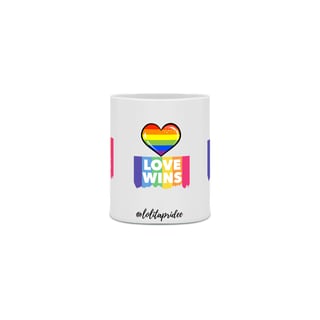 Nome do produto Caneca Love Wins