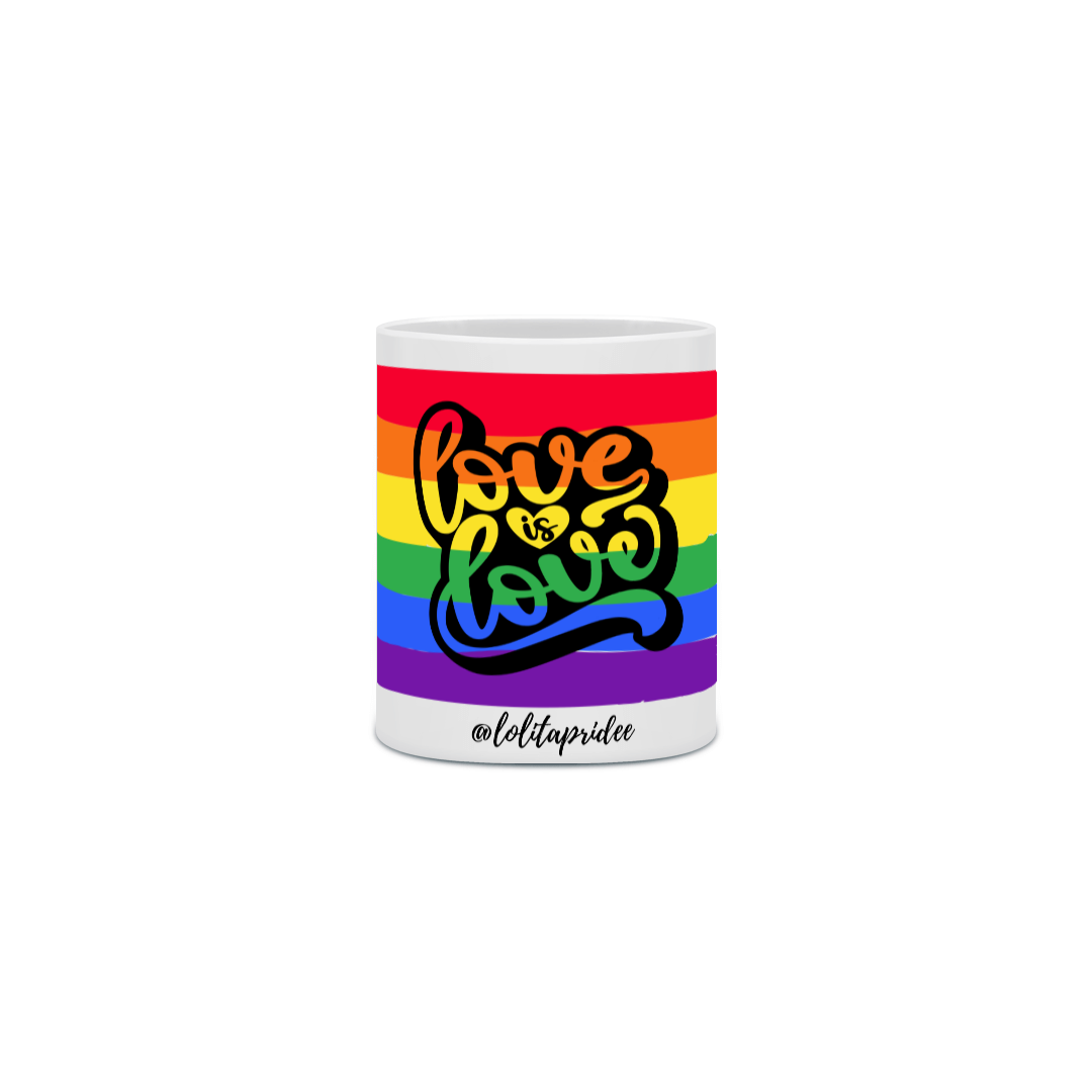 Nome do produto: Caneca Loves is Love 2