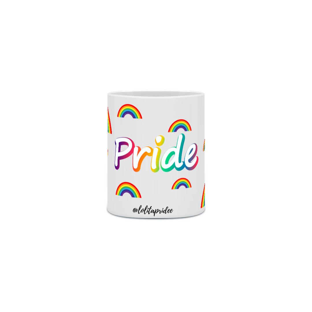 Nome do produto: Caneca Pride/Arco-Íris