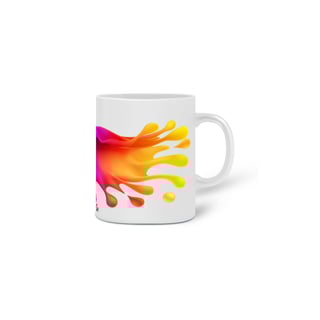 Nome do produto Caneca Tinta Colorida