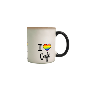 Nome do produto Caneca MÁGICA I Love Café