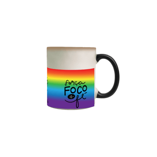Nome do produto Caneca MÁGICA Foco, força e fé