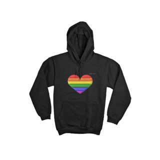 Nome do produto Moletom Fechado Unissex Coração