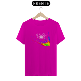 Nome do produto T-Shirt Quality O amor vence