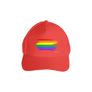 Nome do produto Boné Americano com Tela Cores da Bandeira