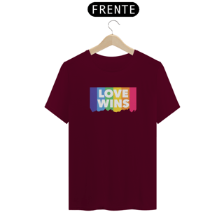 Nome do produto T-Shirt Quality Love Wins