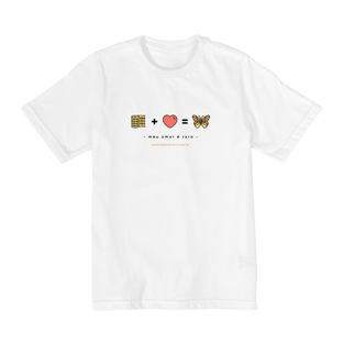Nome do produtoCamiseta Infantil Meu Amor é Raro - 10 a 14 anos