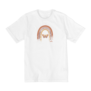 Camiseta Infantil Arco-íris - 10 a 14 anos