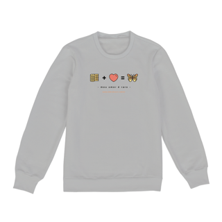 Nome do produto Moletom Meu Amor é Raro