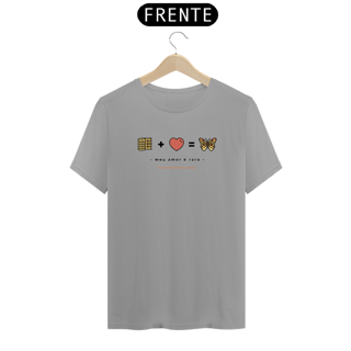Nome do produto Camiseta Masculina Meu Amor é Raro