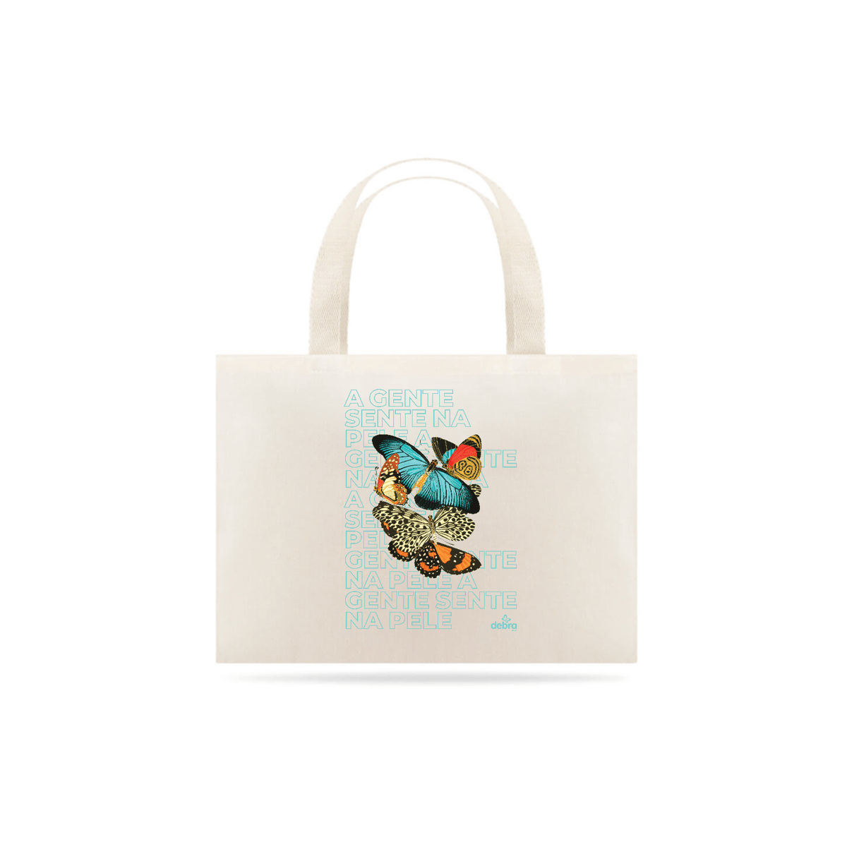 Nome do produto: Ecobag A Gente Sente na Pele Outline