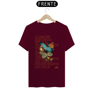 Nome do produto Camiseta A Gente Sente na Pele Outline