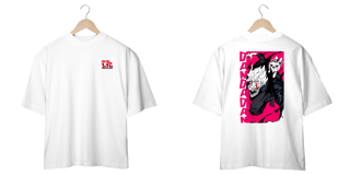 Nome do produto camisa oversized okarun dan da dan estampa detalhada frente e costas