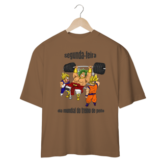 Nome do produto camisa oversized dragon ball, goku broly e vegeta