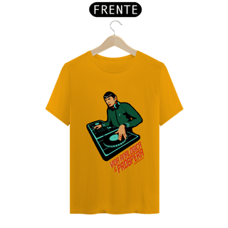 Nome do produto Camiseta 'Spock: vida analógica e próspera' 