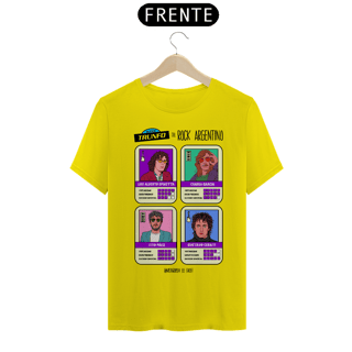 Nome do produto Camiseta 'Super Trunfo do Rock Argentino'