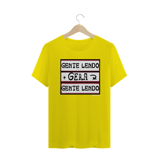 Nome do produto Camiseta 'Gente lendo'