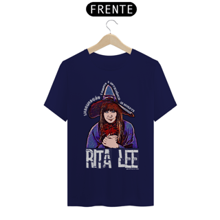 Nome do produto Camiseta 'Rita Lee: a inteligência se diverte' - malha escura