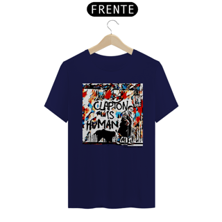 Nome do produto Camiseta 'Clapton is human'