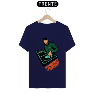 Nome do produto Camiseta 'Spock: vida analógica e próspera' 