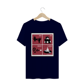 Nome do produto Camiseta Curta cada momento da música