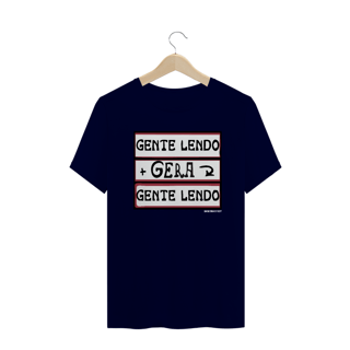 Nome do produto Camiseta 'Gente lendo'