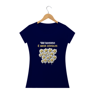 Nome do produto Blusinha 'metaverso é meus zóvulos' 