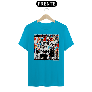 Nome do produto Camiseta 'Clapton is human'