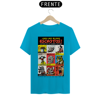 Nome do produto Camiseta 'Titãs: jogo dos bichos escrotos'