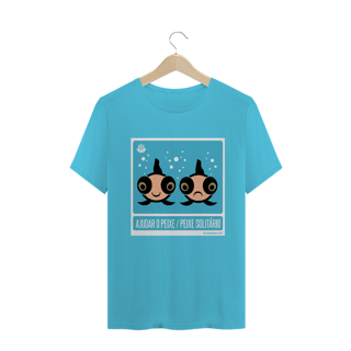 Nome do produto Camiseta 'Ajudar o peixe'