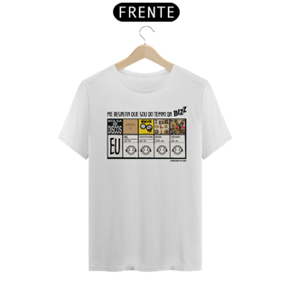 Nome do produto Camiseta 'Do tempo da Bizz'