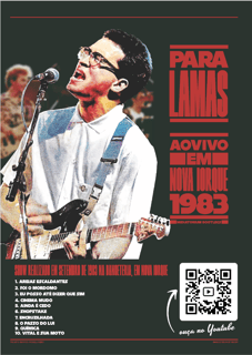 Nome do produto Pôster Paralamas em Nova Iorque