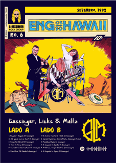 Nome do produto Pôster 'Gessinger, Licks e Maltz HQ version' 