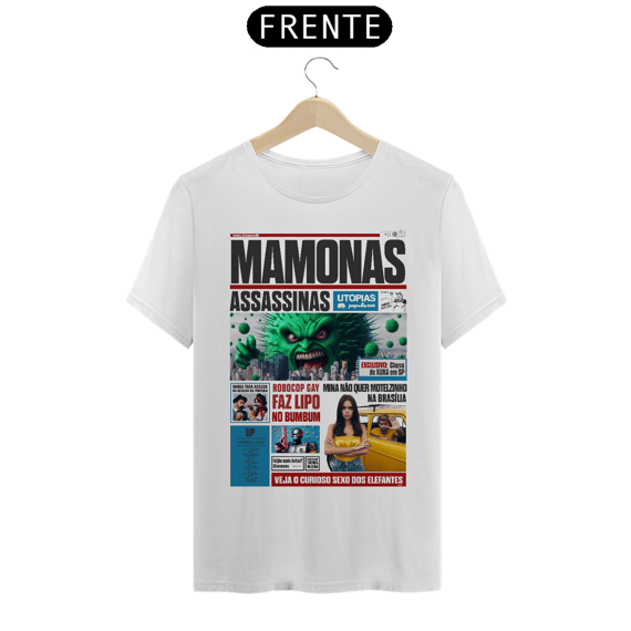 Camiseta Mamonas: Utopias Populares