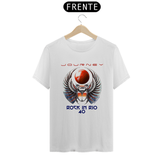 Nome do produto Camiseta Journey - coleção Rock in Rio 40